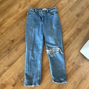 Abercrombie jeans 90s straight low rise